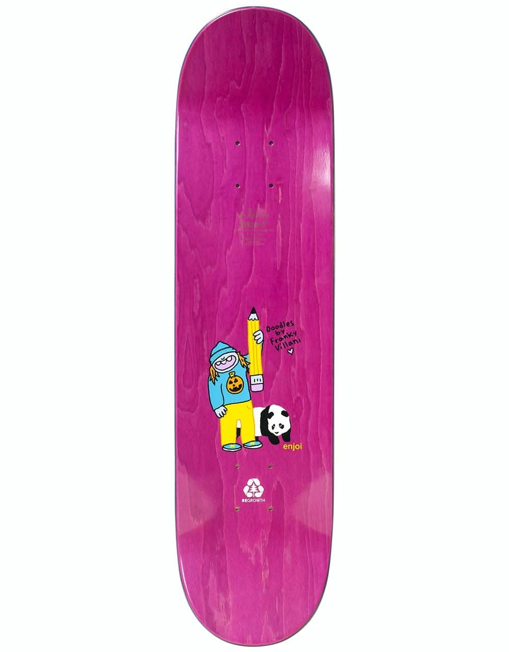 Enjoi Barletta Villani R7 Skateboard Deck - 7.75"