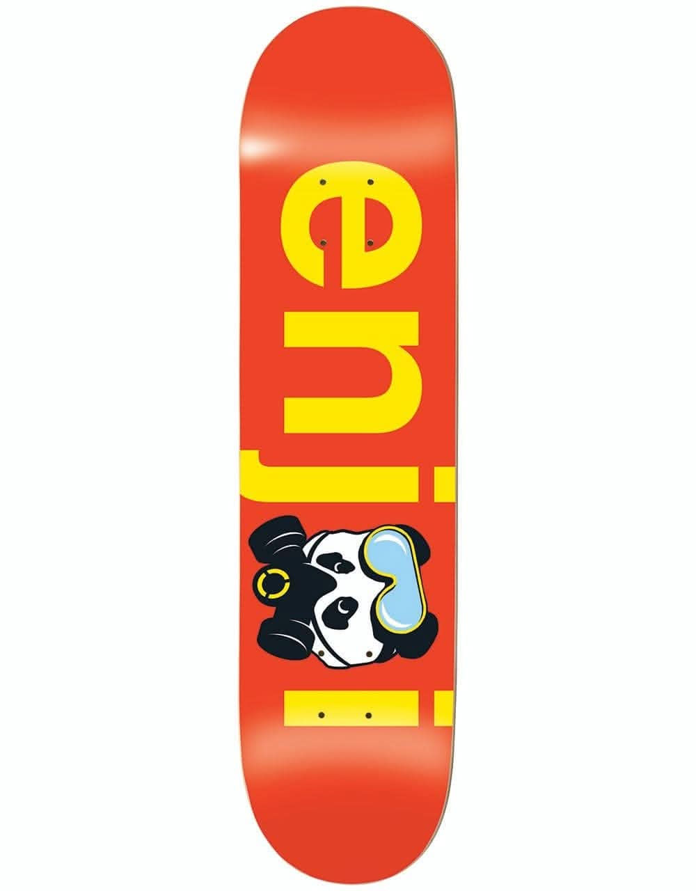 Enjoi No Brainer Gas Mask HYB Skateboard Deck - 8.5"