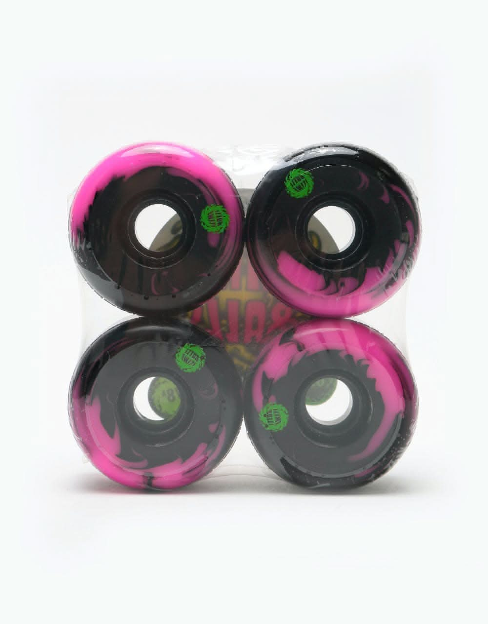 Santa Cruz Slime Balls Swirly 78a Skateboard Wheel - 65mm