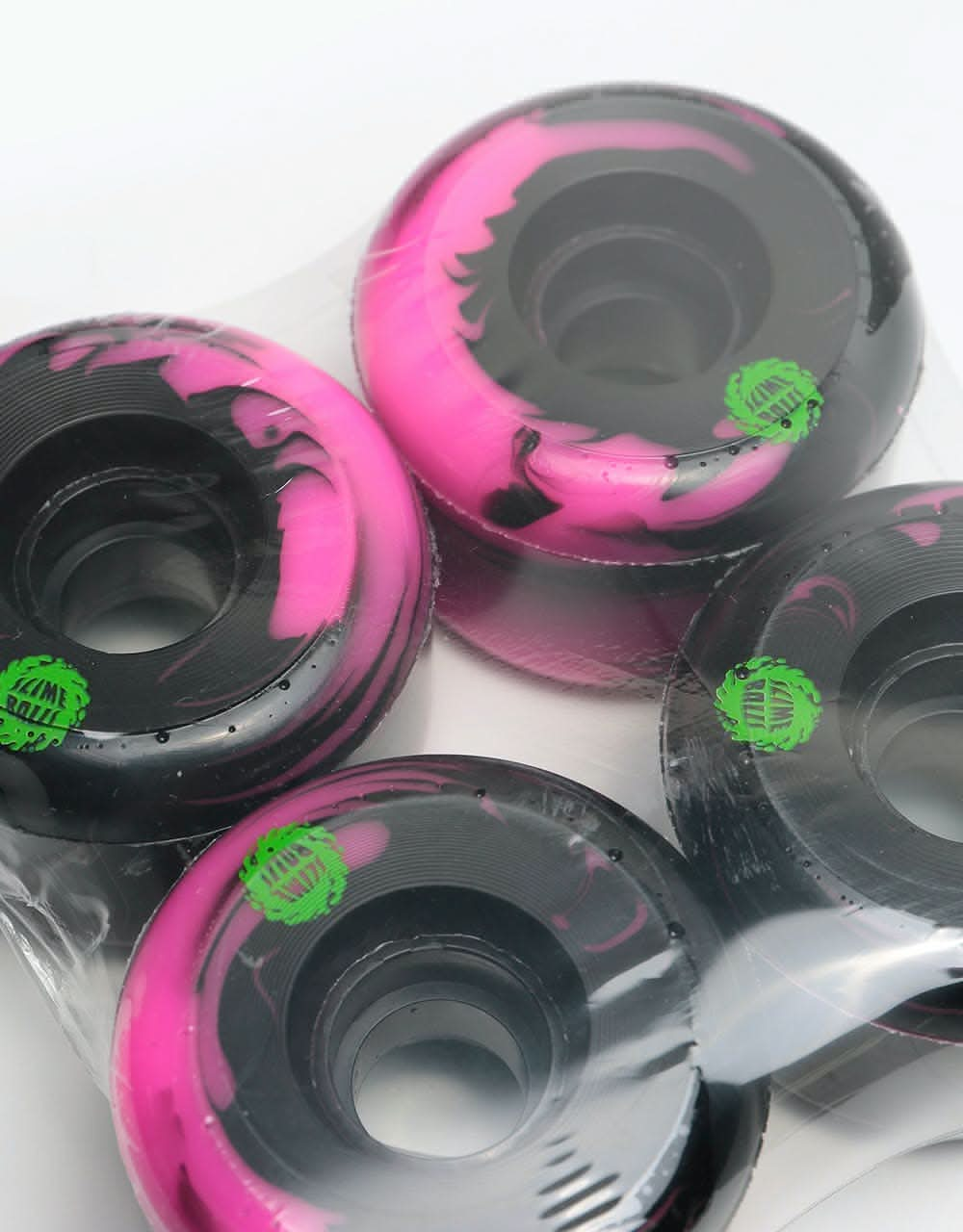 Santa Cruz Slime Balls Swirly 78a Skateboard Wheel - 65mm