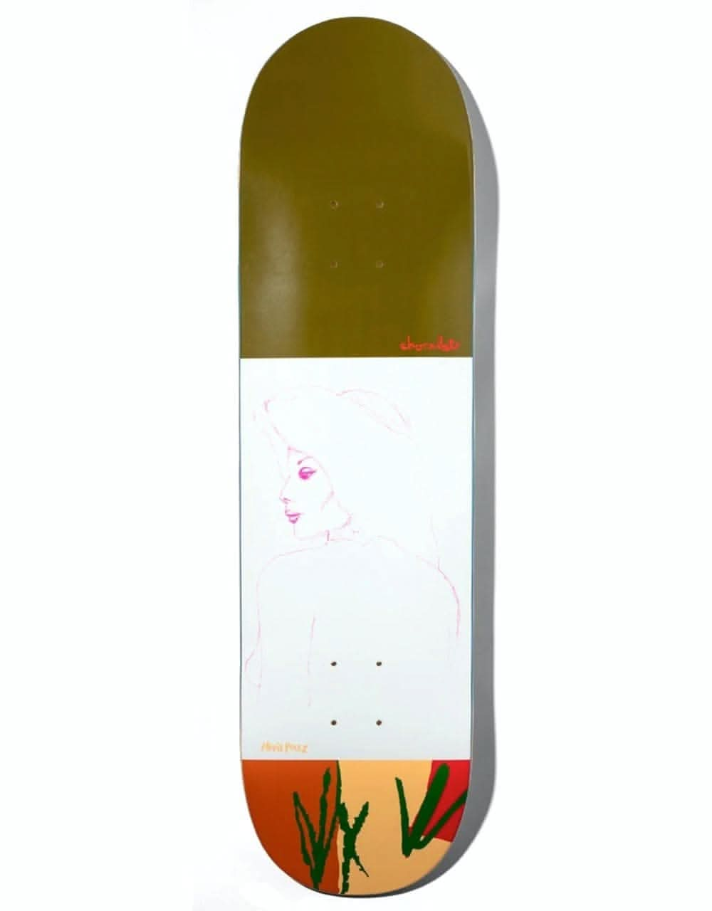 Chocolate Perez Muse Skateboard Deck - 8.375"