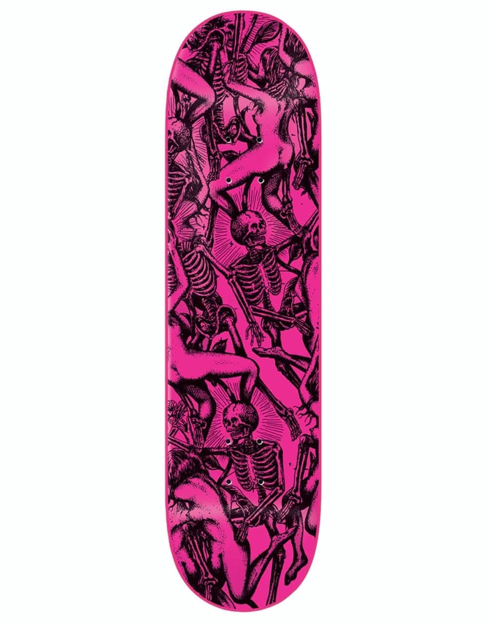 Zero Burman Skeleton Orgy Skateboard Deck - 8.5"