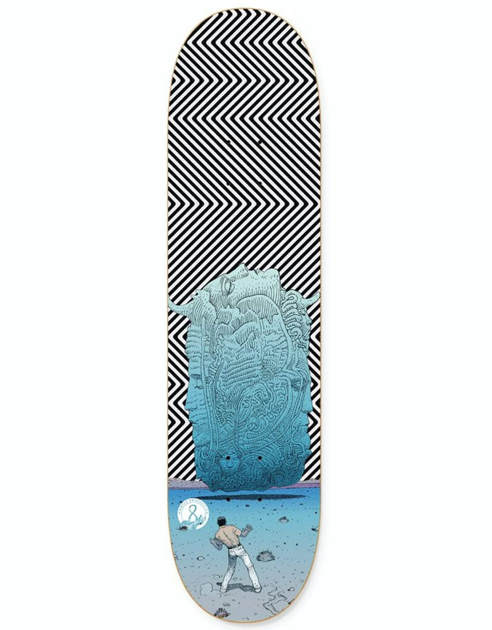 Primitive x Moebius Desarmo Major Tour Skateboard Deck - 8"