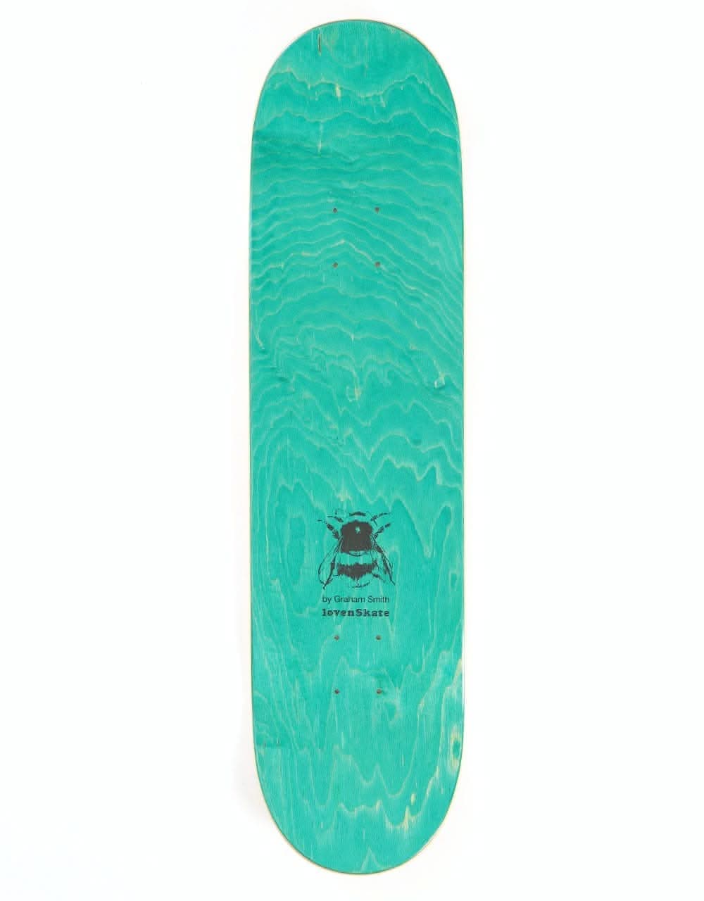 Lovenskate Bee Serious Skateboard Deck - 8.31"