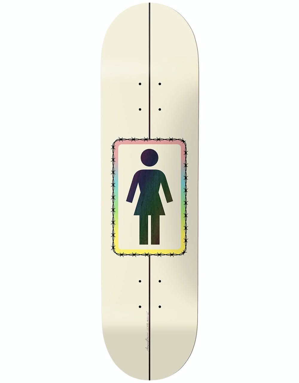 Girl Brophy Barbed Skateboard Deck - 8.5"