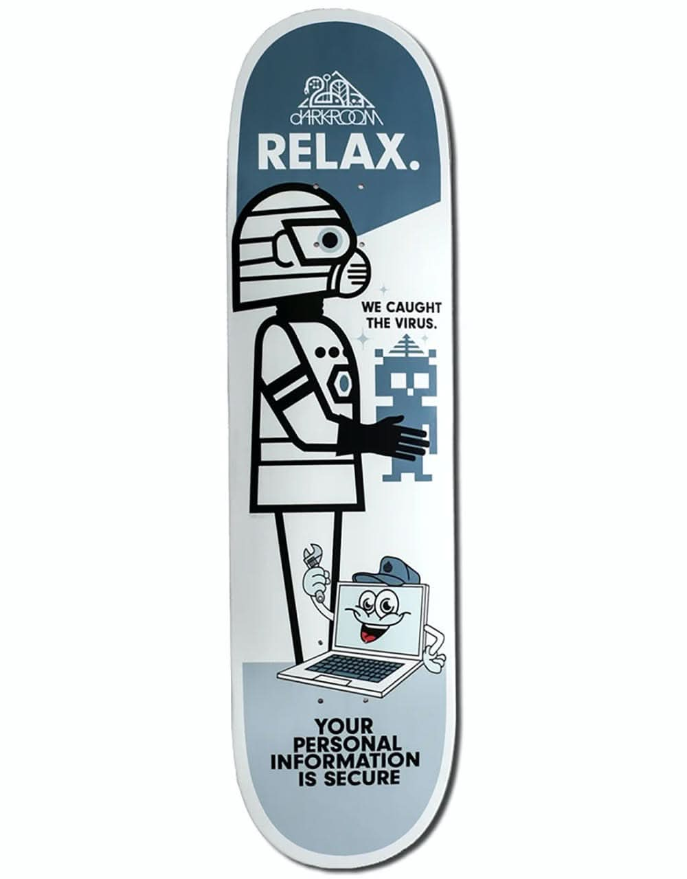 Darkroom Relax. Skateboard Deck - 8.25"