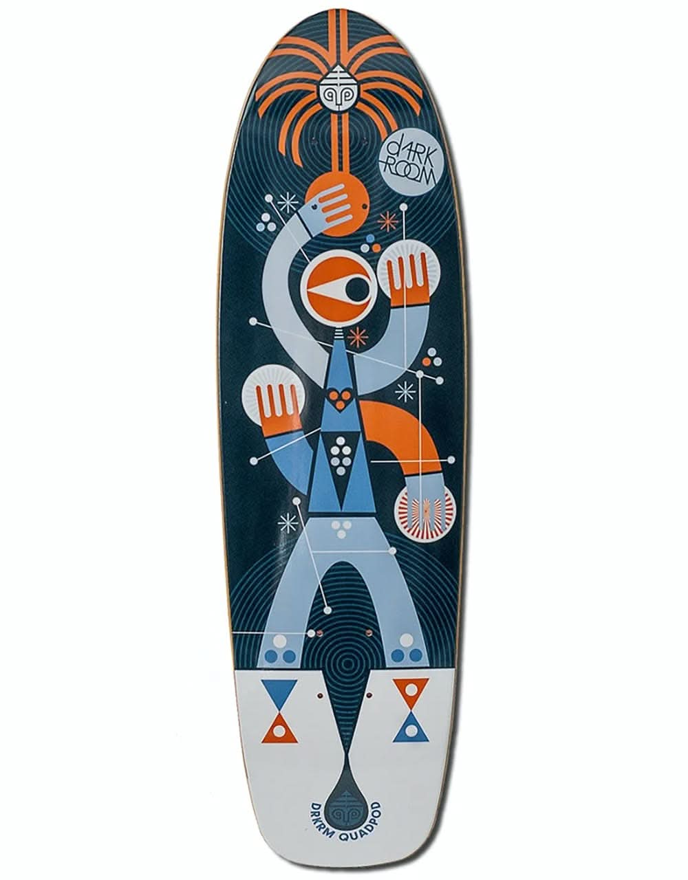 Darkroom Quadpod Cruiser Skateboard Deck - 8.25"