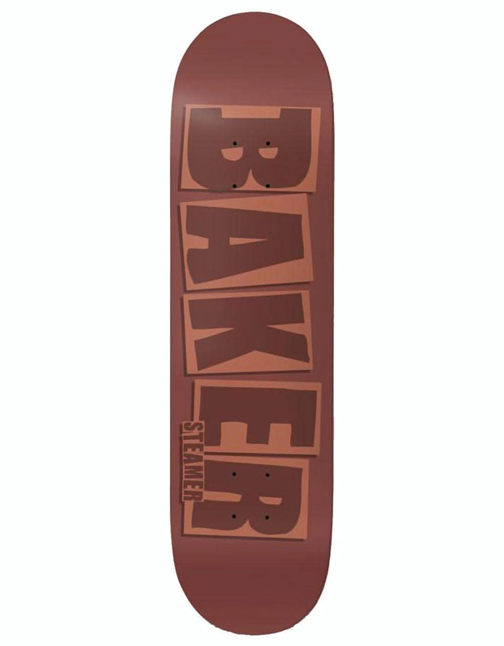 Baker Steamer Brand Name Skateboard Deck - 8.125"