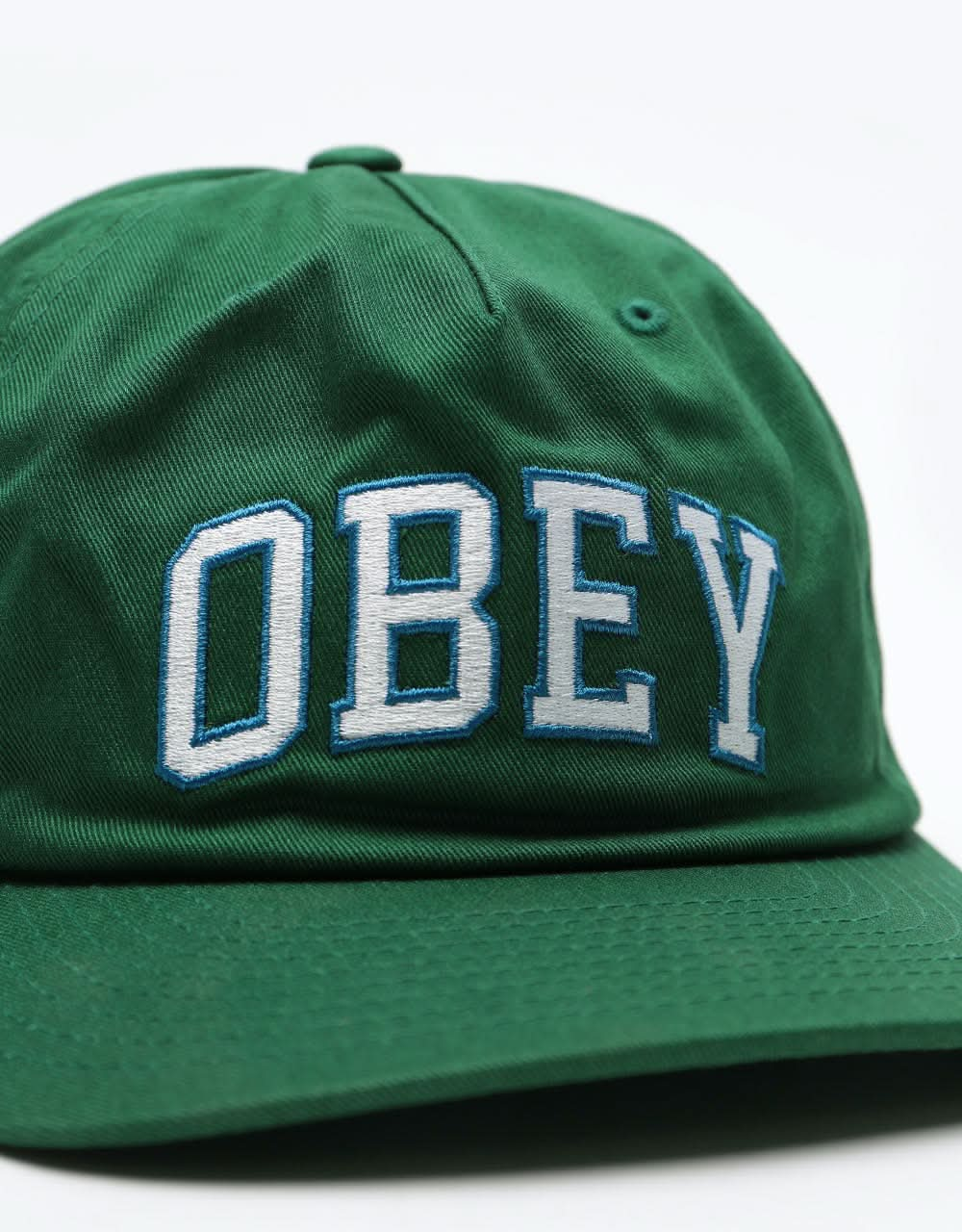 Obey Dropout Snapback Cap - Forest