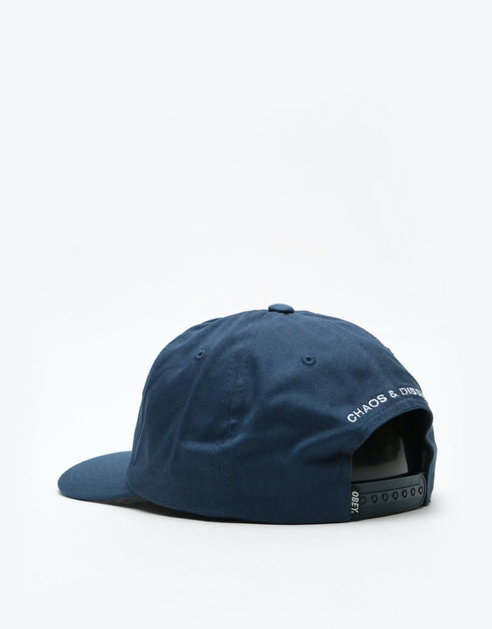 Obey Dropout Snapback Cap - Navy