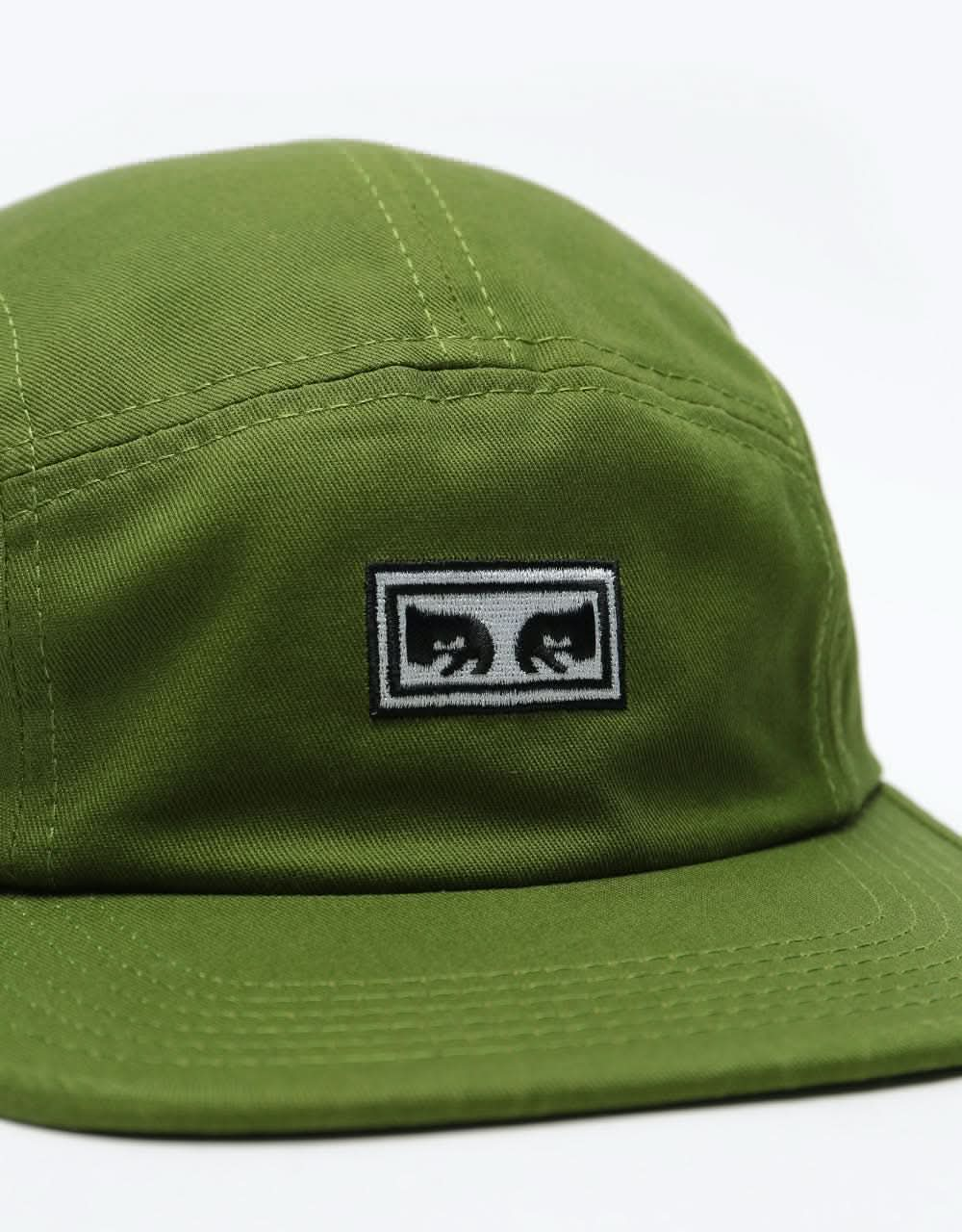 Obey Eyes 5 Panel Cap - Army