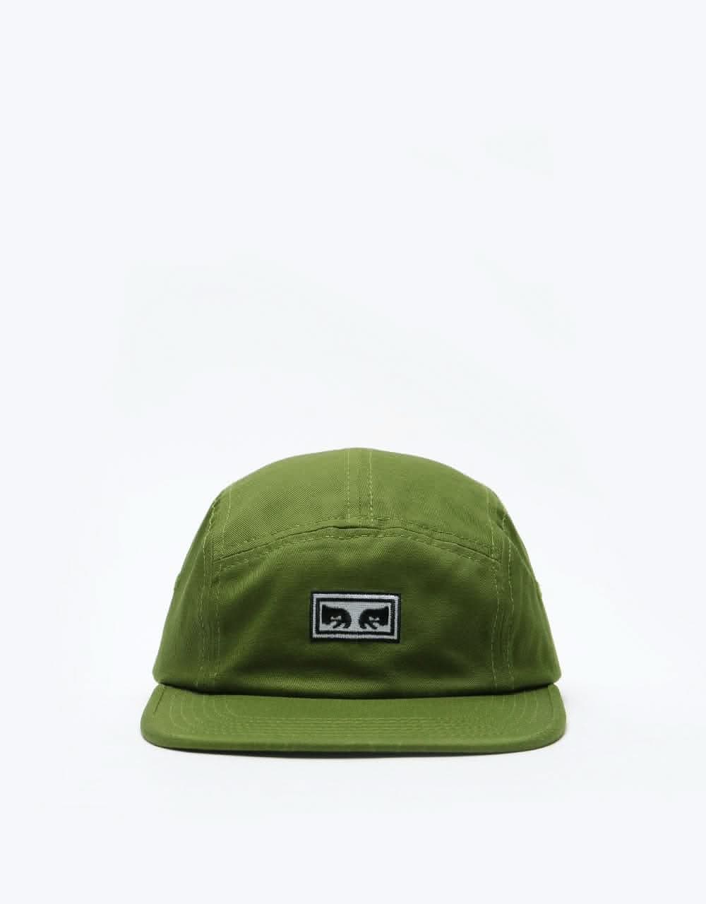 Obey Eyes 5 Panel Cap - Army