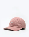 Obey Jumble Bar III 6 Panel Cap - Rose