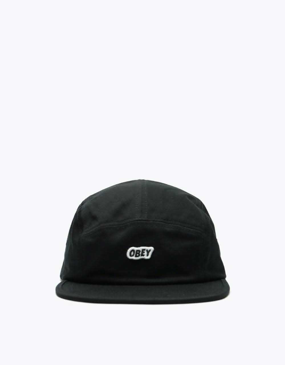 Obey Sleeper 5 Panel Cap - Black