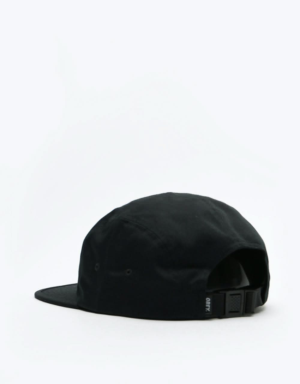 Obey Sleeper 5 Panel Cap - Black