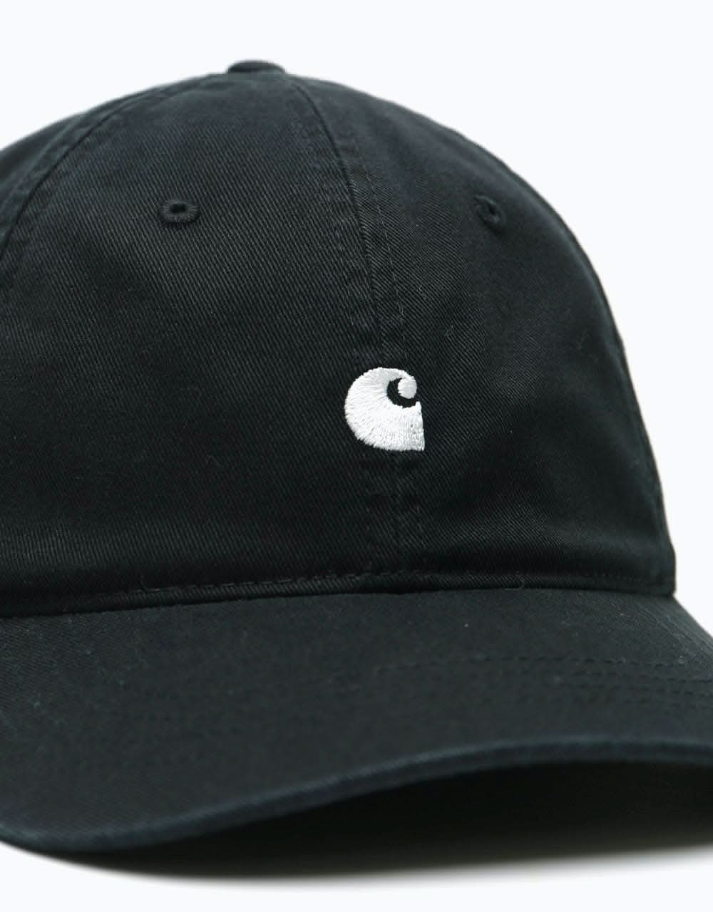 Carhartt WIP Madison Logo Cap - Black/Wax