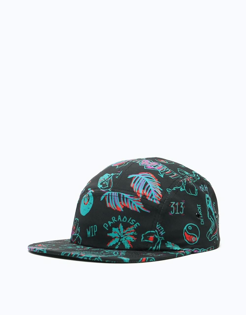 Carhartt WIP Paradise 5 Panel Cap - Blue