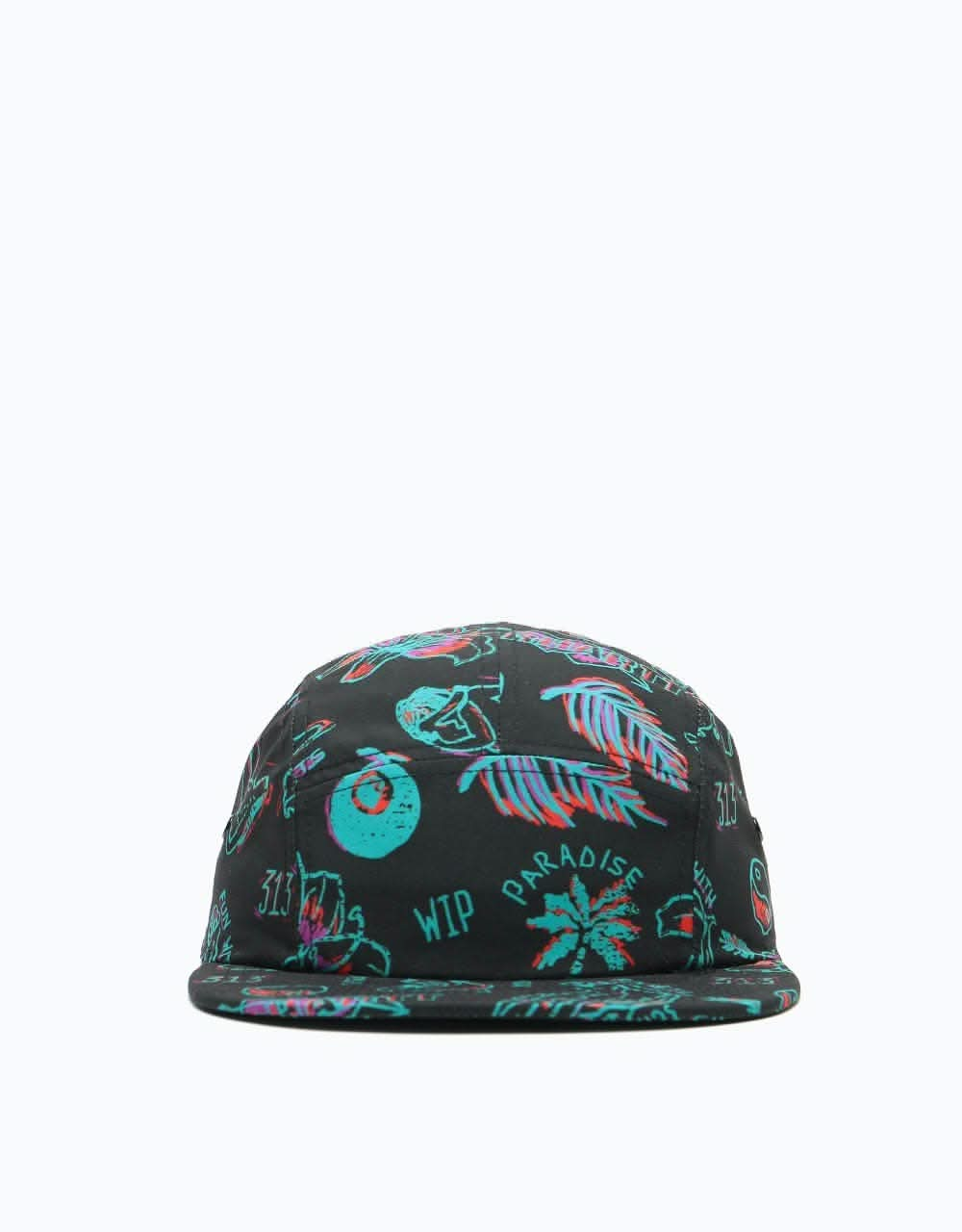 Carhartt WIP Paradise 5 Panel Cap - Blue