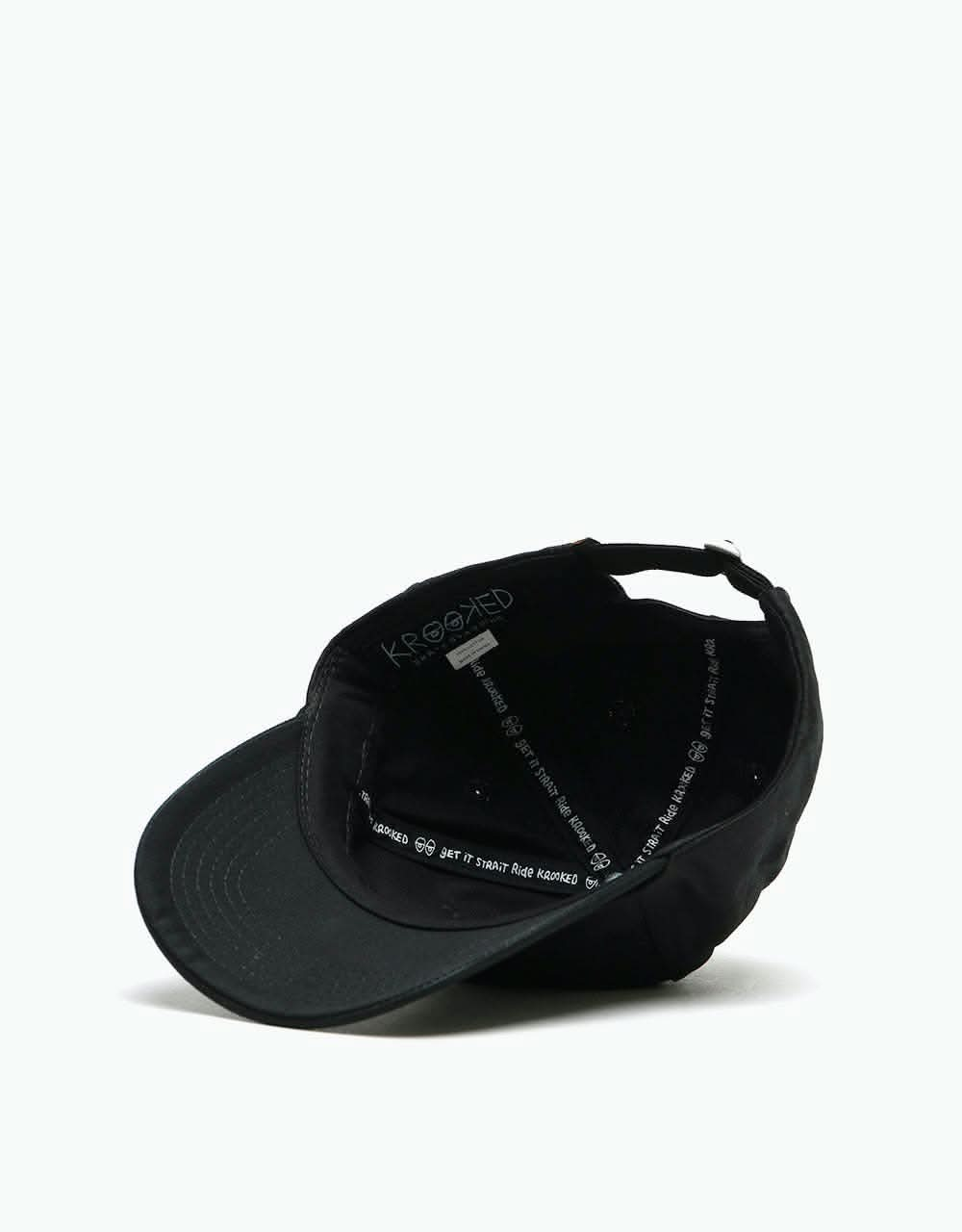 Krooked Shmolo Strapback Cap - Black