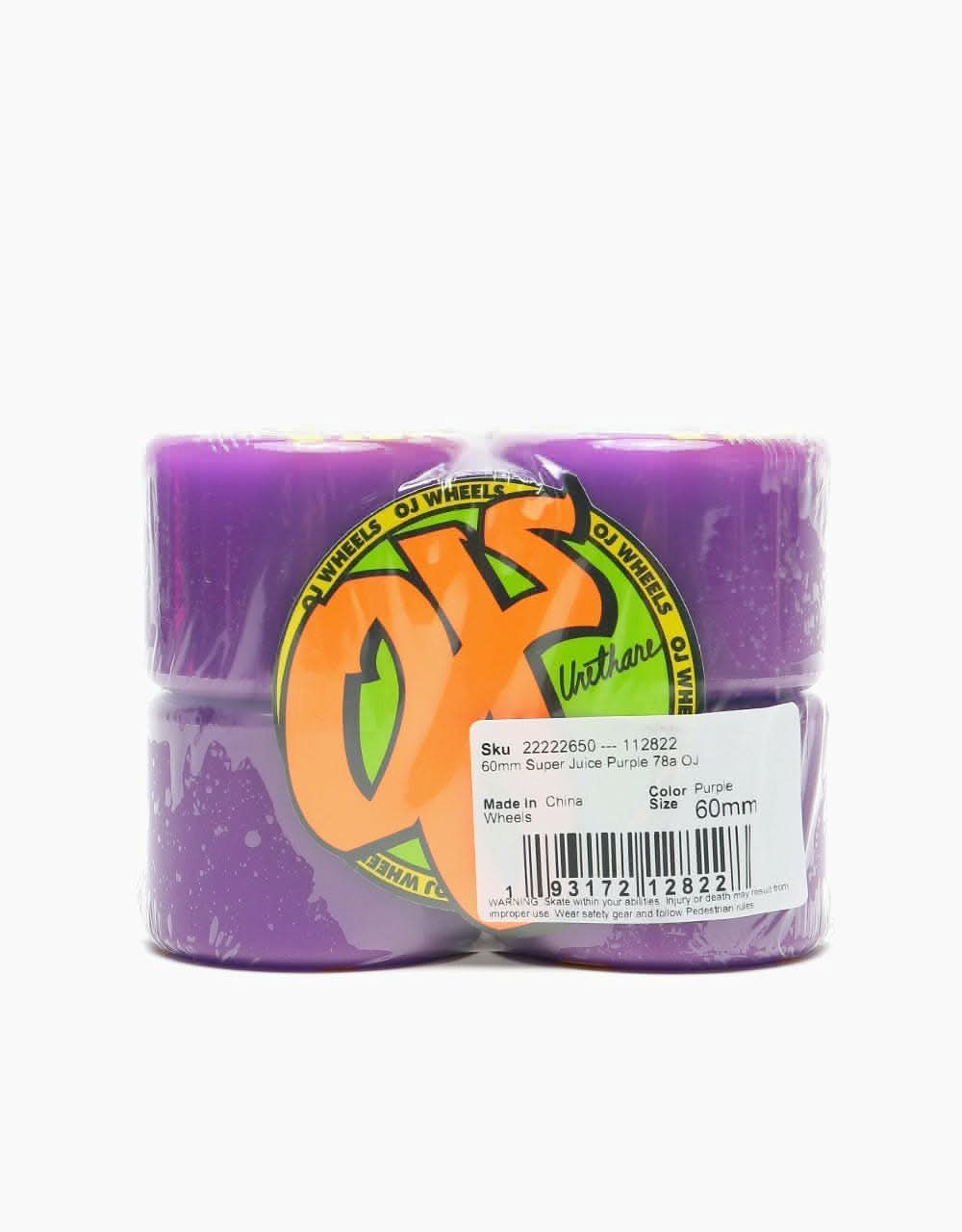 OJ Super Juice 78a Skateboard Wheel - 60mm