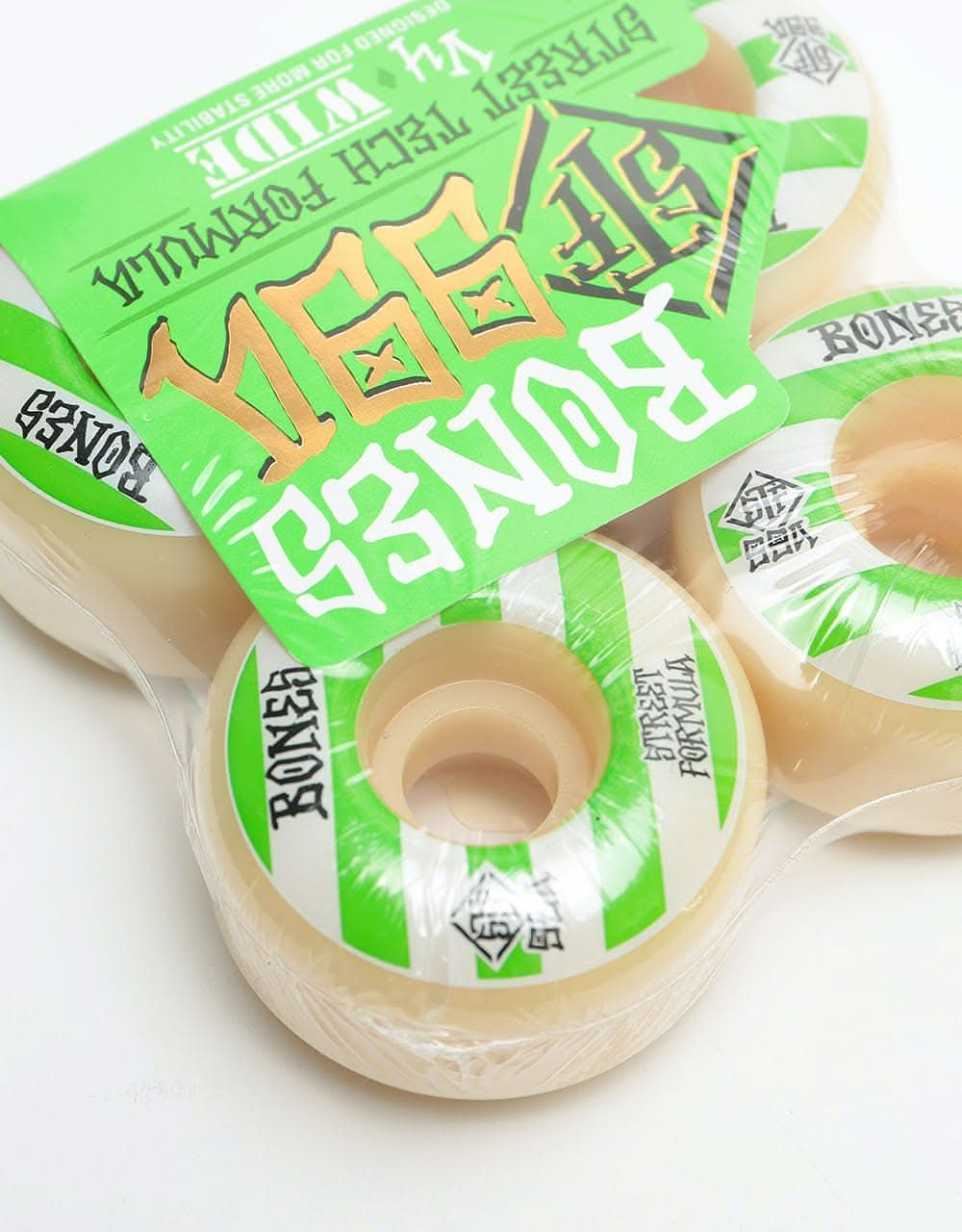 Bones Wide V4 STF 99a Skateboard Wheel - 53mm