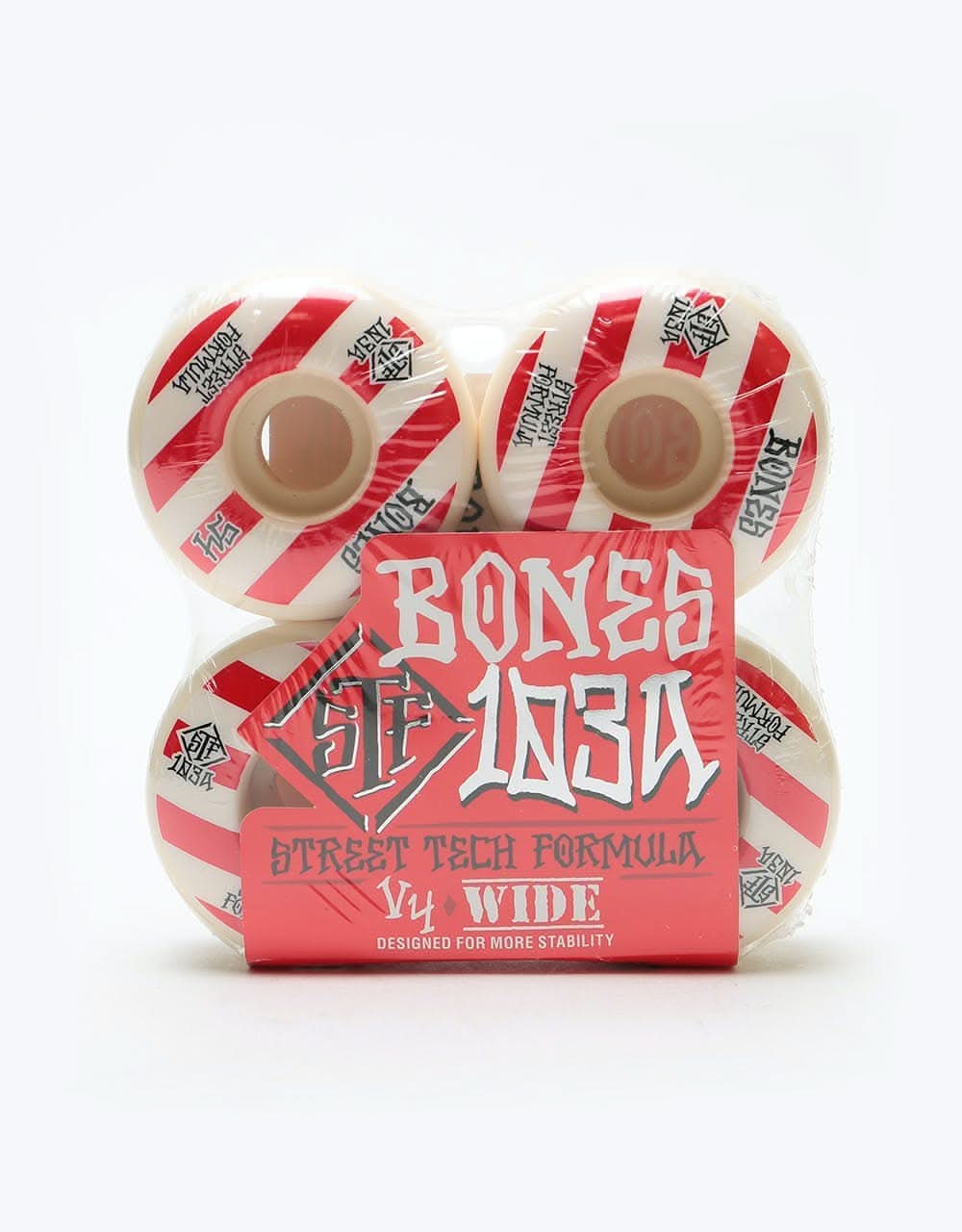 Bones Wide V4 STF 103a Skateboard Wheel - 54mm