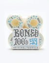 Bones OG 100s #3 V5 Skateboard Wheel - 53mm