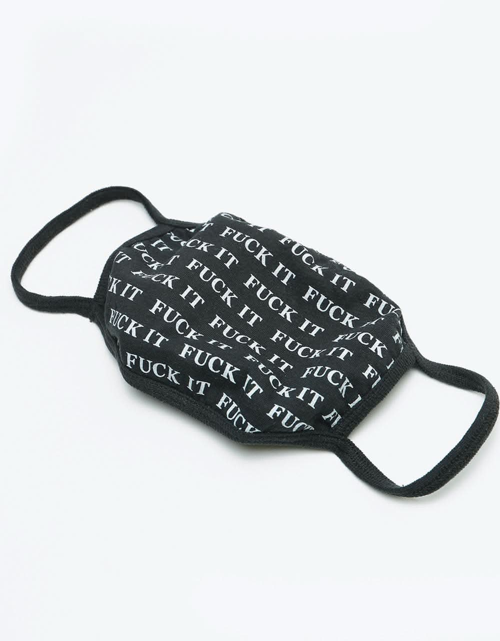 HUF Fuck It Face Mask - Black