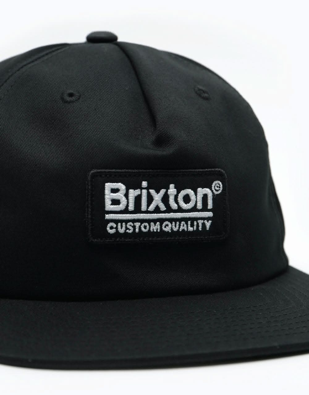 Brixton Palmer MP Snapback Cap - Black