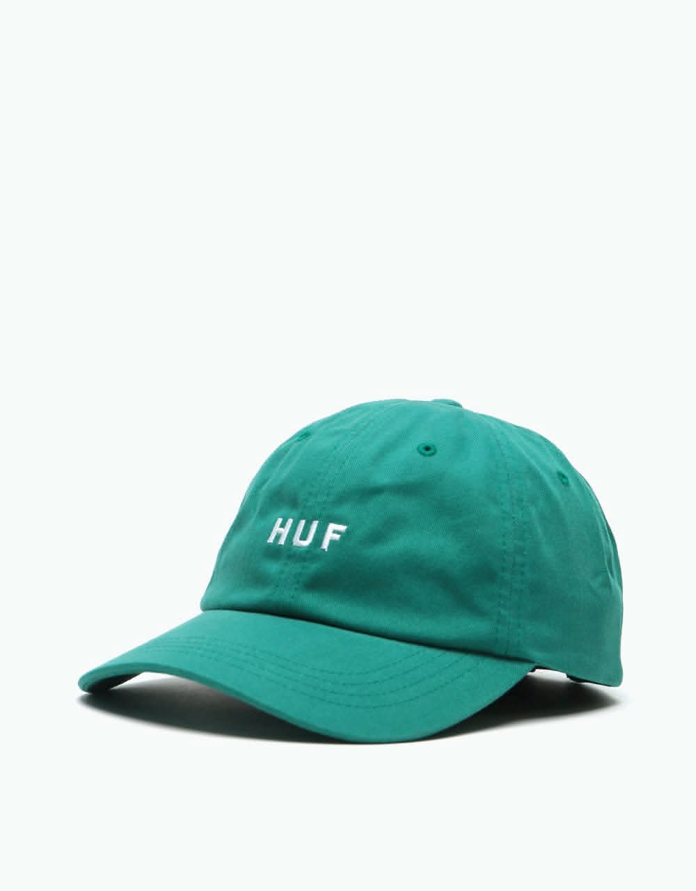 HUF OG Logo Curved Visor Cap - Deep Jungle