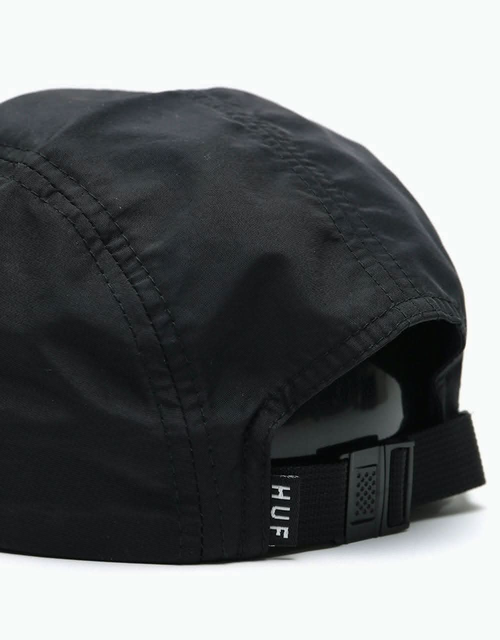 HUF Script Box Volley 5 Panel Cap - Black