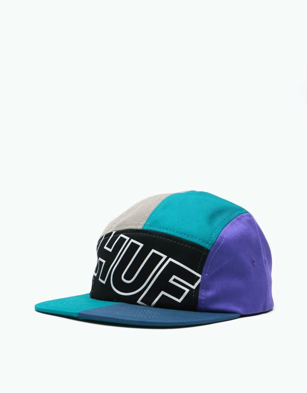 HUF Vista Volley 5 Panel Cap - Black