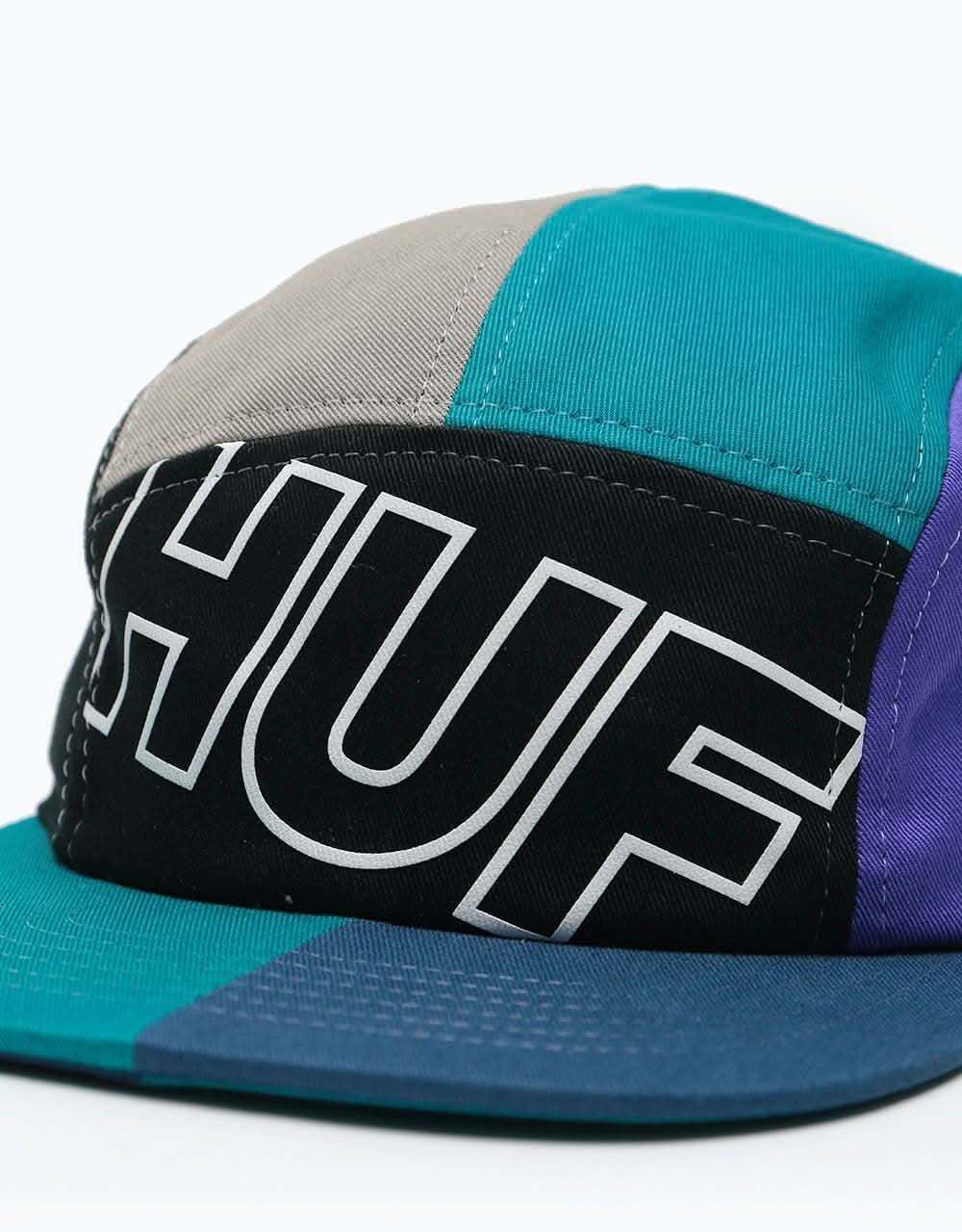 HUF Vista Volley 5 Panel Cap - Black