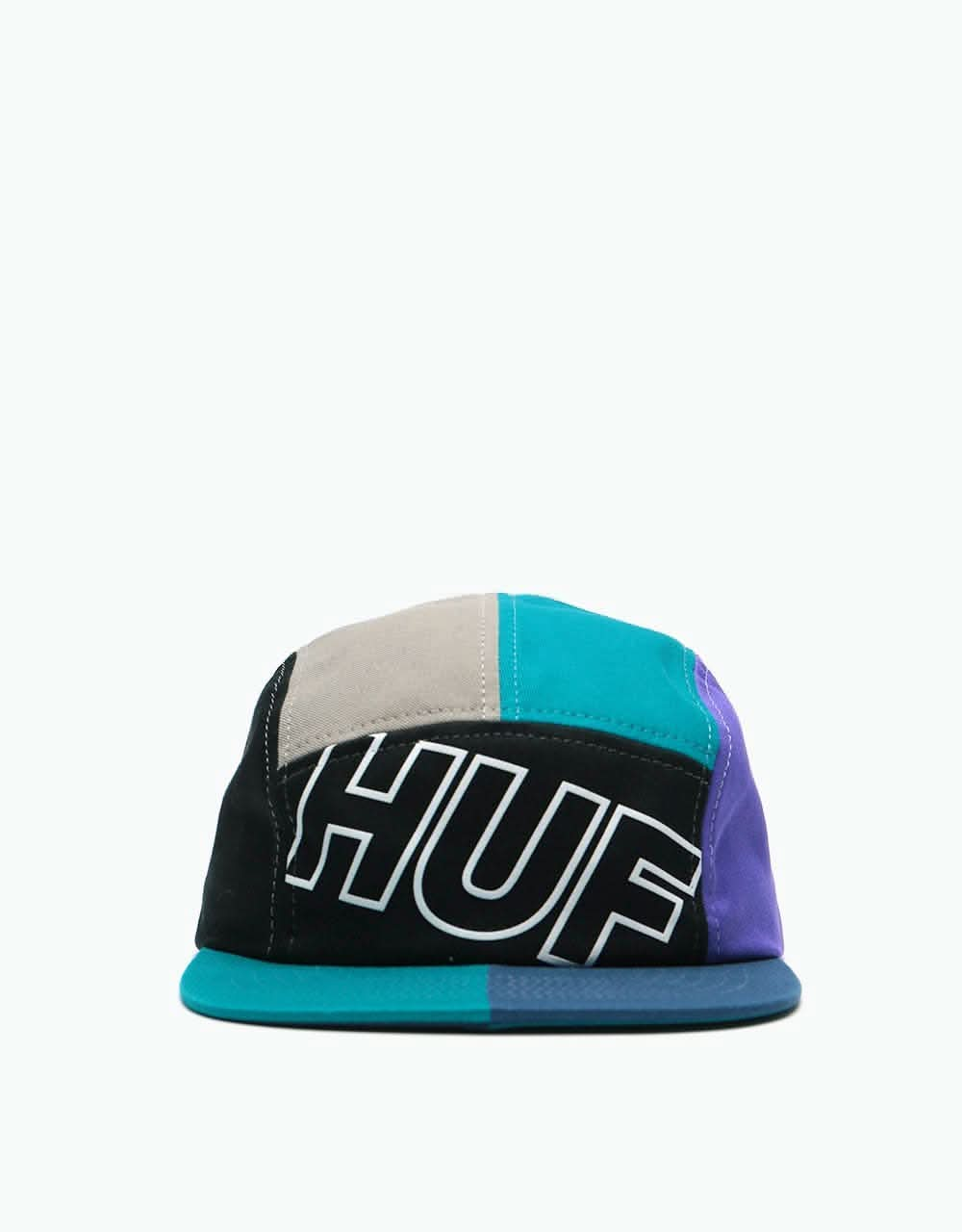 HUF Vista Volley 5 Panel Cap - Black