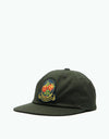 HUF Tenderloin Roses 6 Panel Cap - Black