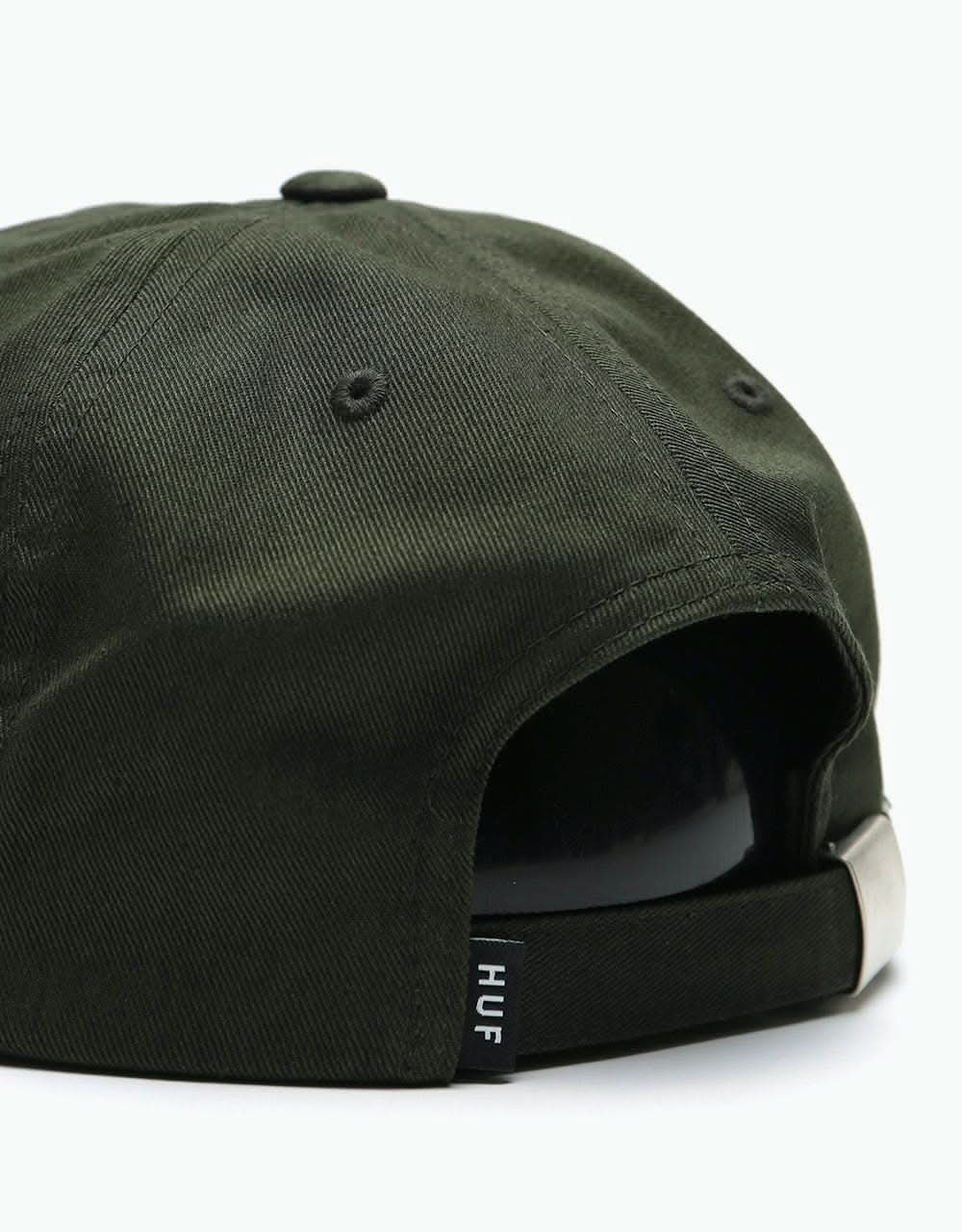 HUF Tenderloin Roses 6 Panel Cap - Black