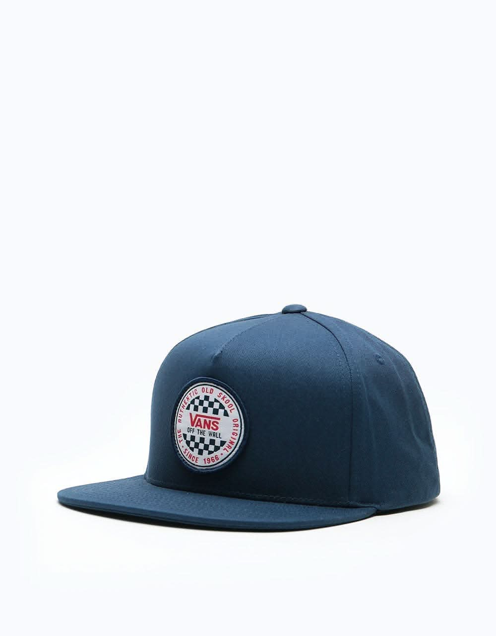 Vans OG Checker Snapback Cap - Dress Blues