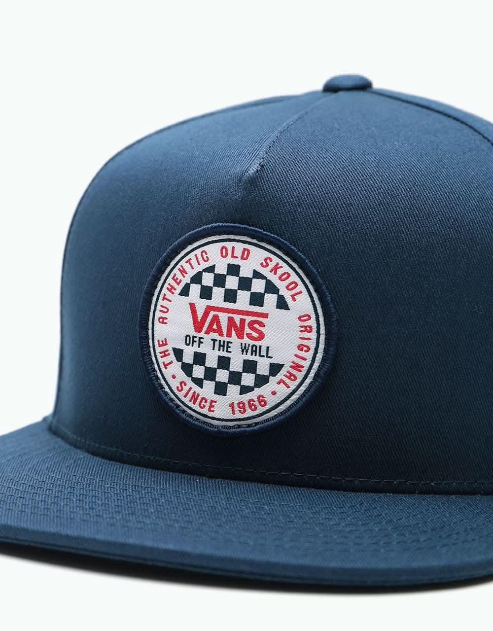 Vans OG Checker Snapback Cap - Dress Blues