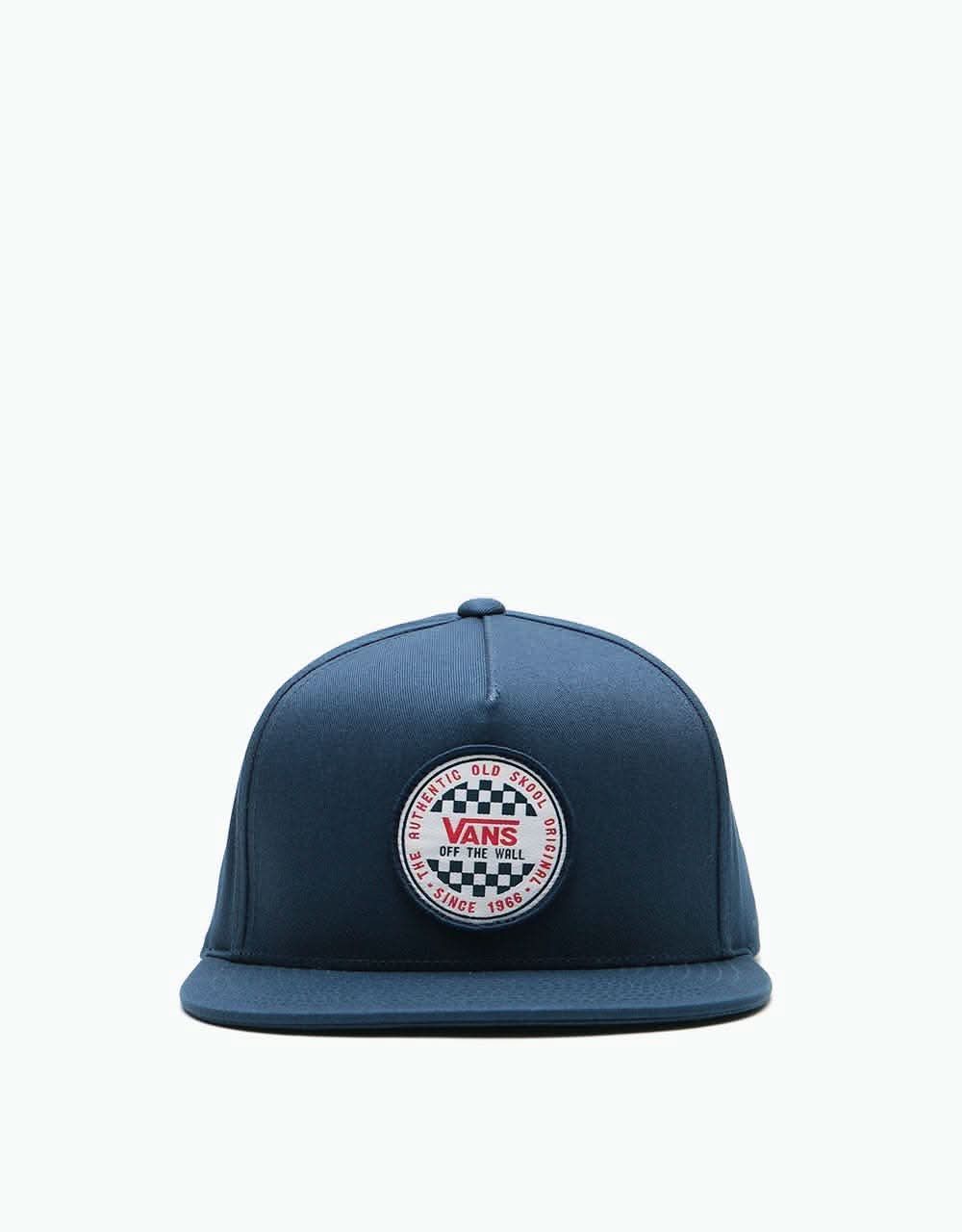 Vans OG Checker Snapback Cap - Dress Blues