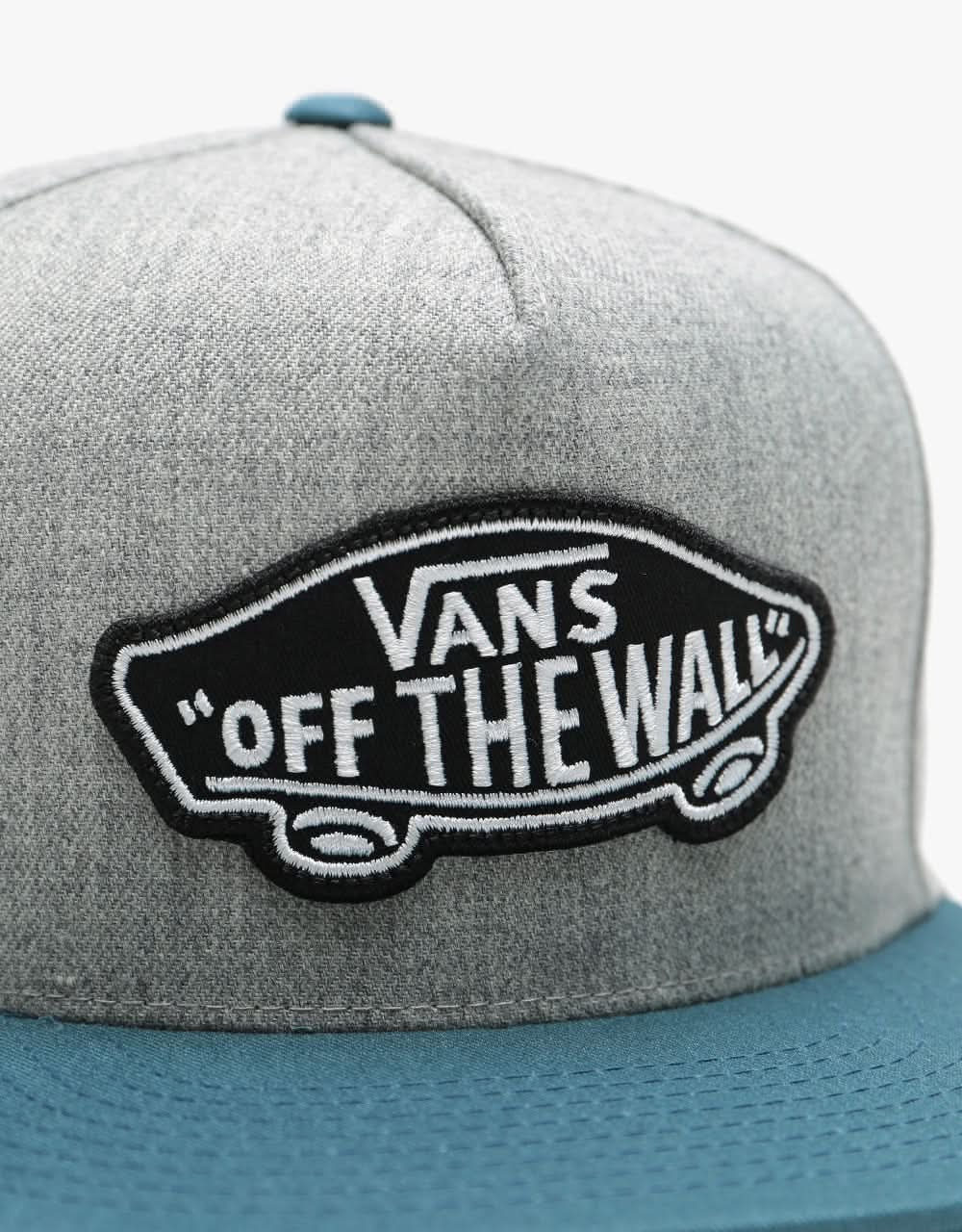 Vans Classic Patch Snapback Cap - Heather Grey/Stargazer