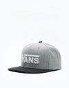 Vans Drop V II Snapback Cap - Heather Grey/Black