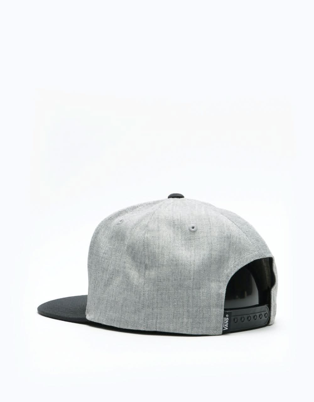 Vans Drop V II Snapback Cap - Heather Grey/Black