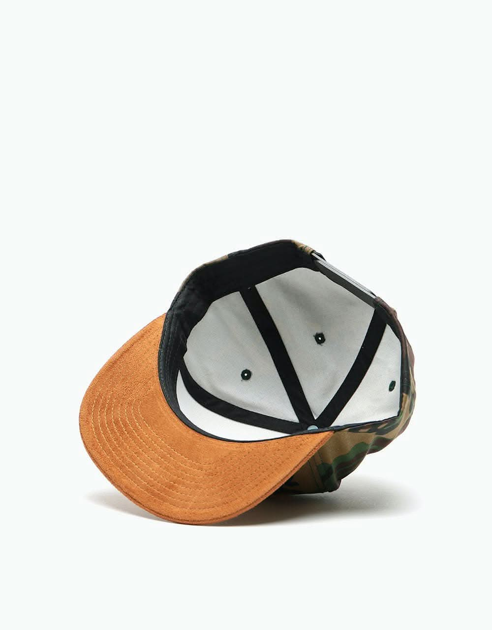 Vans Old Skool Circle Snapback Cap - Classic Camo