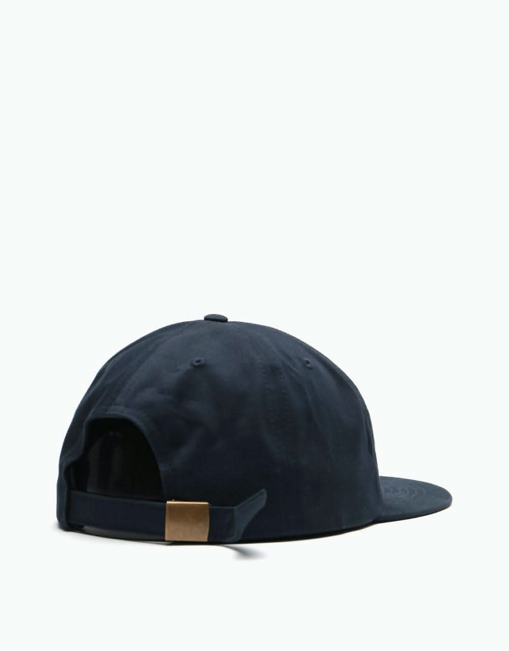 Magenta Plant 6 Panel Cap - Navy