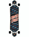 Santa Cruz Tropic Dot Drop Through Longboard - 41'' x 9.2''