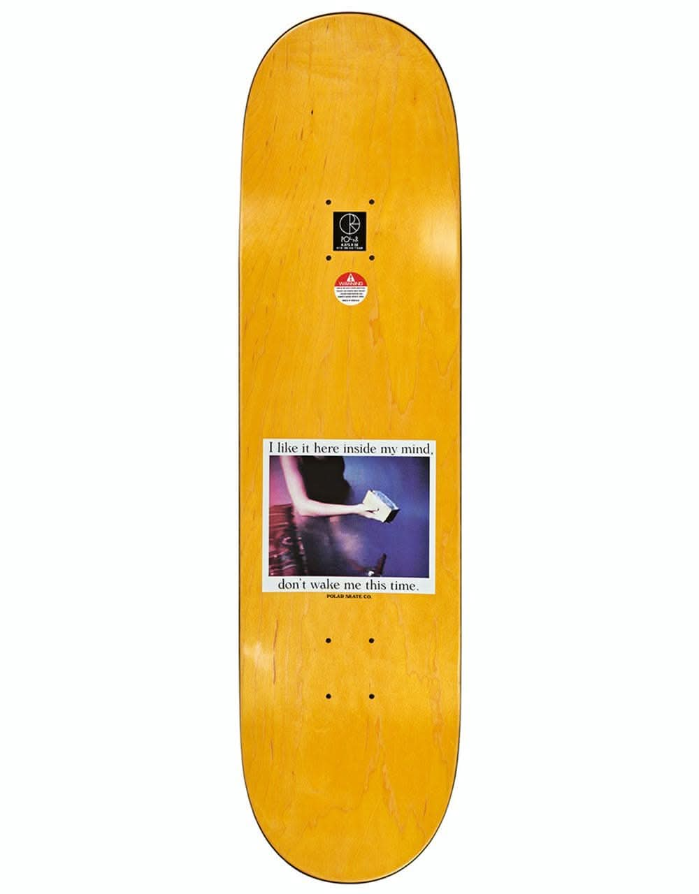 Polar I Like It Here 'Field' Skateboard Deck - 8.38"