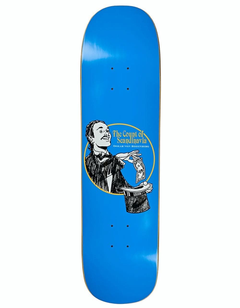 Polar Rozenberg The Count Skateboard Deck - ARIGATO Shape 8.38"