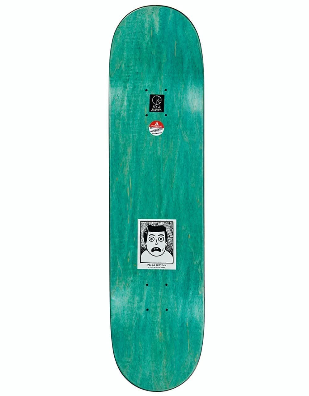 Polar Herrington Hurt Me Skateboard Deck - 8" (inc Wheel Wells)