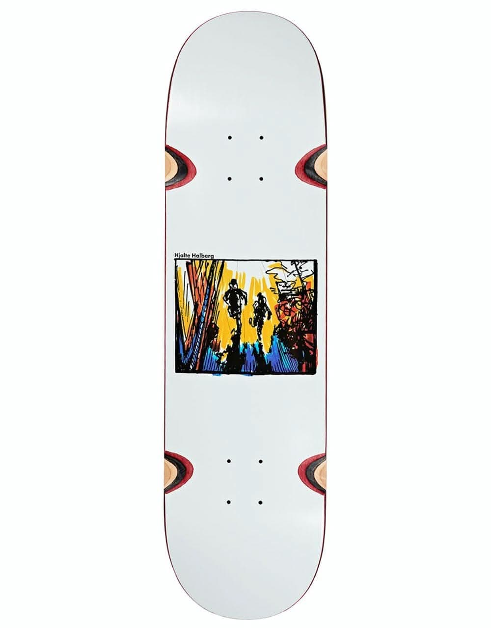 Polar Halberg Runaway Skateboard Deck - 8.38" (inc Wheel Wells)