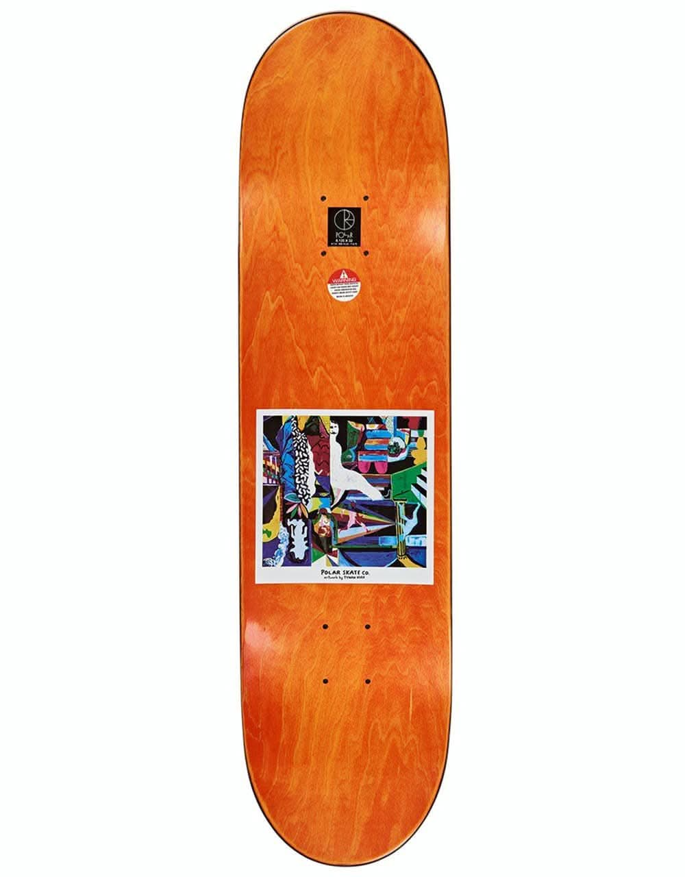 Polar Brady Memory Palace  Skateboard Deck - 8.125"